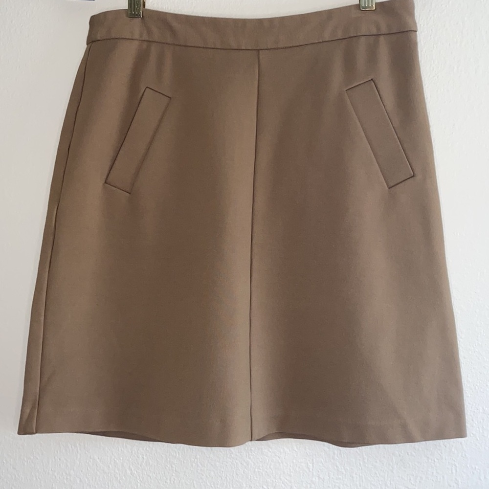 Mario Serrani Camel Color Skirt